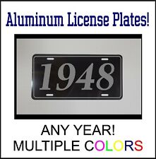 1948 License Plate Compatible With Ford Chevrolet Antique Car Hot Rod Year
