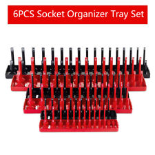 166 Socket Organizer Tray Rack Rail Storage Holder Tool Metric Sae 14 38 12
