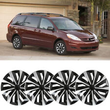 For Toyota Sienna 04-06 06-10 4pcs 16 Hubcaps Rim Cover Fits R16 Steel Wheel