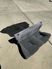 89-93 Nissan 240sx S13 Oem Rear Back Seat Cushion Set Upper Lower Trunkcarpet