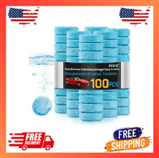 Car Windshield Washer Tablets 150 Pcs Washer Fluid Tablets Glass Cleaner Wiper