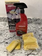 Mothers 07240 California Gold Clay Bar System Car Detailing Wash Original Kit