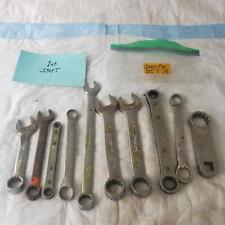 Lot Of 10 Snap-on Double-ended Wrench Combination Wrench Tool Lot 344