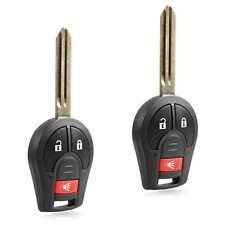 2 Keyless Entry 3btn Remote Car Key Fob For 2005 2006 Nissan Altima Cwtwb1u751