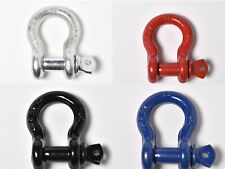 2x 12 Bow Shackle D-ring W Clevis Screw Pin Anchor 2 Ton 4400 Lbs Capacity