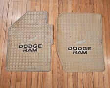 Dodge Ram Floor Mats Oem 81-93 1st Gen First Cummins D150 D250 D350 W250 W350