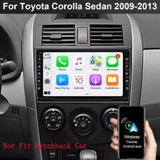 For Toyota Corolla 2009-2013 Car Gps Radio Stereo Carplay Player Bt Usb Wcamera