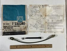 Nos Gm Chevrolet 1969 Chevy Nova Camaro Engine Lift Stop Cable Unit Rh 330280