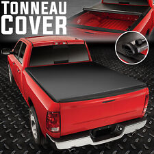 For 09-24 Dodge Ram 1500 2500 3500 5.7 Truck Bed Soft Top Roll-up Tonneau Cover