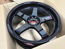 New Nismo Lmgt4 Forged Wheels 19x10.5 Et15 Machine Logo In Stock Lm-gt4 For R34
