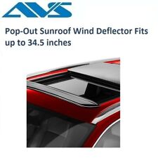 Avs Universal Smoke Pop-out Sunroof Wind Deflector Fits Up To 34.5 Inches- 78061