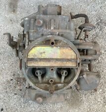 Vintage Original Used Holley 8060-1 Spread Bore Carburetor For Parts Or Rebuild