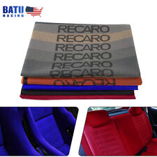 1m1.6m Recaro Fabric Cloth For Car Seat Cover Door Panel Armrest Decoration