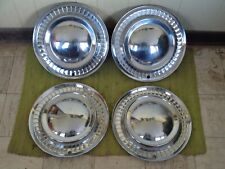 1956 Plymouth Hub Caps 15 Set Of 4 Wheel Covers 56 Hubcaps