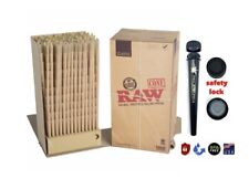 Raw Cone Classic King Size Pre-rolled Cones100 Packssafety Lock Tube