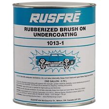 Rusfre Black Rubberized Brush-on Undercoating Gallon Md-1013