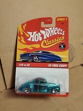 Hot Wheels Classics Series 2 1930 40 Ford Coupe In Spectraflame Light Blue