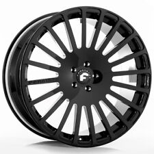 24 Forgiato Disegno-m Forged Black Concave Wheels Rims Range Rover Hsesport