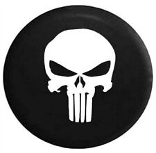 30-31 Spare Wheel Tire Cover Bag Covers Skull Logo For Jeep Liberty Wrangler