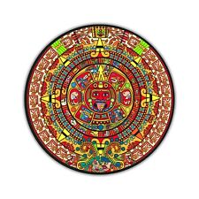 Maya Aztec Calendar Sticker Decal Mayan Mexico Colorful Tribal Car Bumper Vinyl
