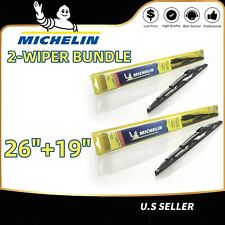Matched Set Of 2 Wipers 2619 For Michelin Wiper Blades - 32-260 32-190
