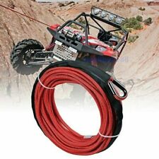 14x50 10000lbs Synthetic Winch Rope Line Recovery Cable 4wd Atv Red