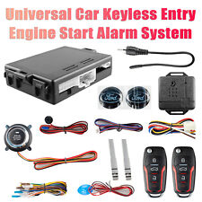 Keyless Pke Entry Car Engine Start Stop Remote Anti-theft Security Alarm System