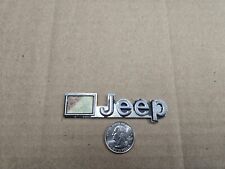 Jeep Oem Vintage Plastic 3 38 Emblem Badge Logo Nameplate Name Plate Insignia
