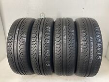 No Shipping Only Local Pick Up Set 4 Tires 195 65 15 Pirelli P4 Four Seasons