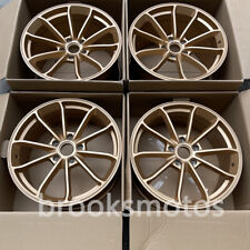 18 New Matt Gold Style Forged Wheels Rims Fit Porsche 911 996 C4s Wide Body