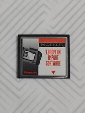 Snap-on Scanner Modis European Import Software Pn 3-20427a00f1p
