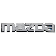 2003-2008 Mazda 6 Chrome Rear Hatch Trunk Decklid Mazda Emblem Oem Gk2a-51-711