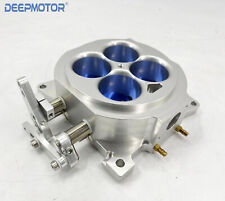 Deepmotor Cnc Billet 1000 Cfm 1.75 Core 4-barrel 4150 Throttle Body Silver