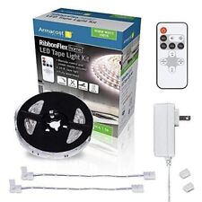 Hting 421500 Ribbon Flex Home Warm White Led Tape Light Kit With Remote 16 Ft 30