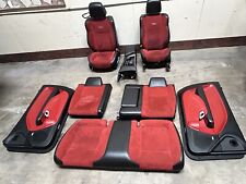 Dodge Challenger Rt 15-23 Oem Red Black Interior Seats Door Panels