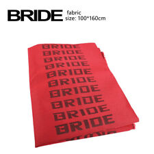 Redblack Jdm Bride Fabric Cloth For Car Seat Panel Armrest Decoration 1m1.6m