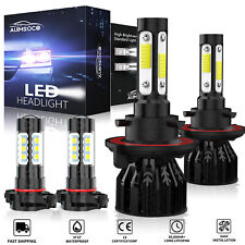 For Gmc Yukon 2007-2014 4x 9008 Led Headlight Bulbs H16 2504 Fog Light Kit