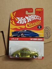 Hot Wheels Classics Series 2 1930 40 Ford Coupe In Spectraflame Antifreeze