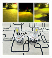 9012 3000k Yellow 8000lm High Power Led Headlight Bulbs Kit High Low Beam