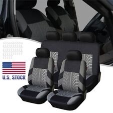 For Dodge Challenger Charger Car Seat 5-seat Covers Full Set Front Rear Protect