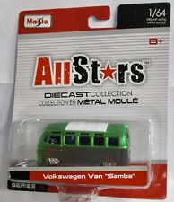 2014 Maisto All Stars Volkswagen Samba Van Green Combined Shipping