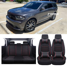 Pu Car Seat Covers Interior Full Set Front Leather 52 Seater For Dodge Durango