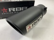 Rbp 303725-exr Performance Black Exhaust Tip 3-3.75 Inlet 5 Outlet 12 Long