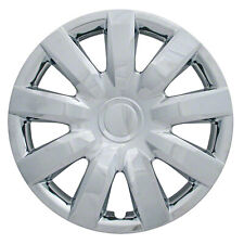 New Set Of 4 15 Inch Chrome 9 Spoke Aftermarket Wheel Covers