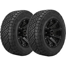 Qty 2 Lt29575r16 Nitto Recon Grappler 128125r Lre Black Wall Tires