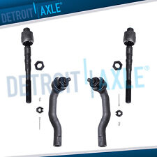 4pc Front Inner And Outer Tie Rod 2007 2008 2009 2010-2014 Ford Edge Lincoln Mkx