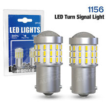 Ba15s 1156 6000k Led Turn Signal Light Bulb Error Free Super White Bright Bulbs