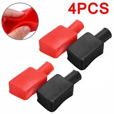 4x Car Boat Battery Terminal Cable Protective Covers Insulating Replacement Caps
