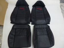 For Toyota Supra Mkiv Synthetic Leather Seat Cover Black W Supra Trd Logo