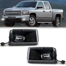 Pair For 2007-2014 Chevy Silverado Avalanche Suburban Tahoe Led Fog Lights Lamps